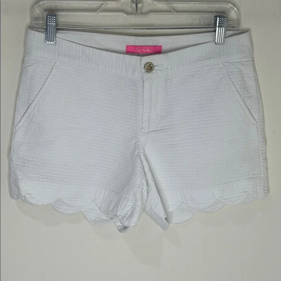 LILLY PULITZER Buttercup Shorts in Resort White Size 2 - Picture 3 of 14